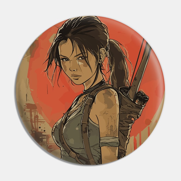 Lara Croft Tomb Raider Fanart Pin by peculiarbutcute