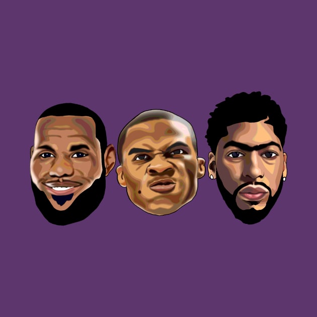 LAKERS BIG THREE! by Headsobig