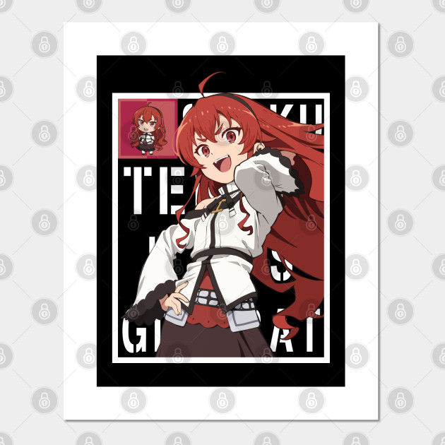 Mushoku Tensei Jobless Reincarnation Eris Boreas Greyrat Mushoku Tensei Eris Boreas Greyrat Mushoku Tensei Posters And Art Prints Teepublic teepublic