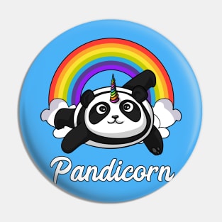 Pandicorn Panda Bear Pin