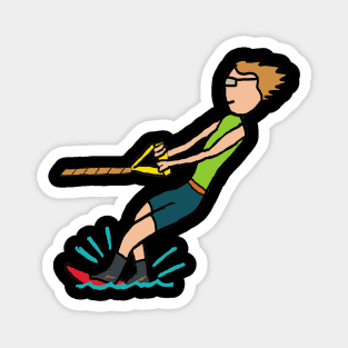 Water Skiing Magnet