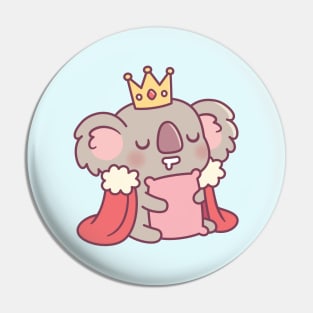 Cute Sleeping Koala Bear King Pin