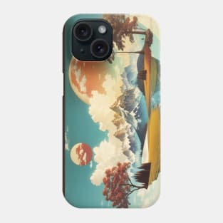 Nature Vintage Surreal Collage Photo Manipulation Phone Case