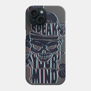 Speak your mind Phone Case