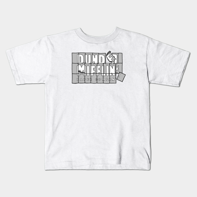 kids dunder mifflin shirt