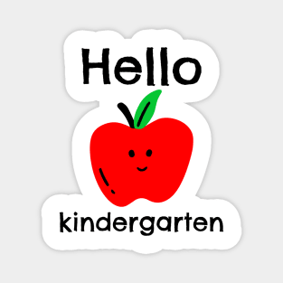 Hello kindergarten Magnet