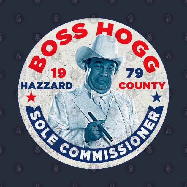 Vote Boss Hogg Dukes of Hazzard by Alema Art