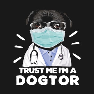 Trust Me I'm a Dogtor Funny Dogtor travel coffee T-Shirt