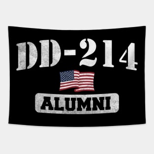 Veteran DD-214 Alumni Shirt Armed Forces DD 214 T-shirt Tapestry