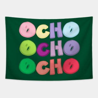 OCHO x3 Full Color Tapestry