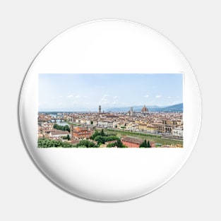 Florence panoramic view Pin