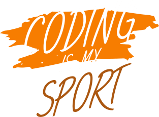 Coding is my sport Magnet