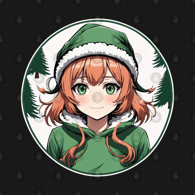 Green eyed waifu wants to celebrate xmas with you by tempura