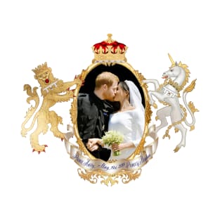 Royal Wedding Kiss, Harry + Meghan T-Shirt