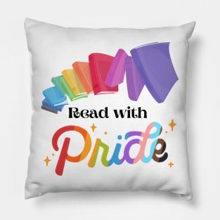 Read with Pride Library Pride Pillow
