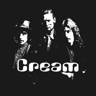 Cream Retro 70s Tribute Icons T-Shirt