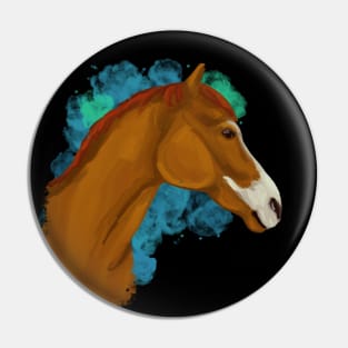 Colorful horse Pin