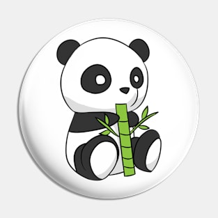 Bamboo Cute Panda Pin