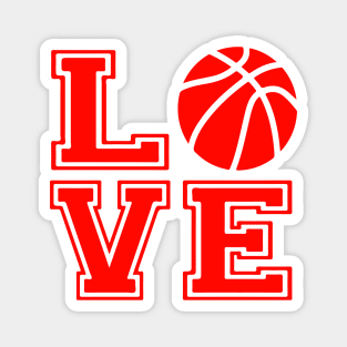 I Love This Game - Basketball Magnet