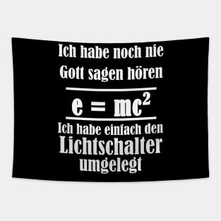 Relativitätstheorie Physik Lehrer Geschenk Sprüche Tapestry