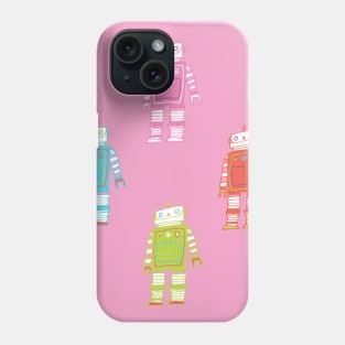 Kawaii Robots Phone Case