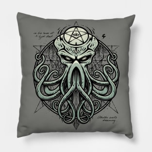 Cthulhu Awakens V2 Pillow