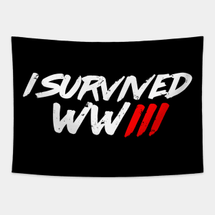 I survived ww3 Tapestry