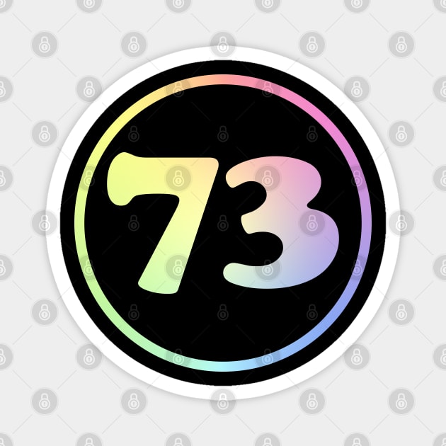 73 - The Best Number Magnet by ScienceCorner