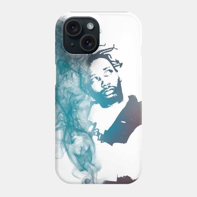 Ol' Dirty Bastard ODB Smoke Dispersion Portrait Phone Case by nolabel