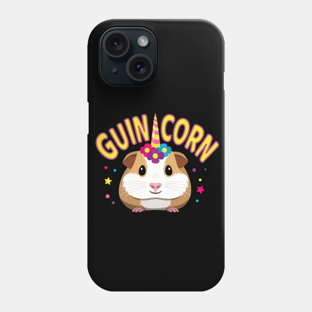 Cute Guinicorn (Guinea Pig Unicorn Hybrid) Phone Case by Elvdant