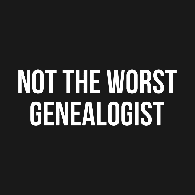 funny genealogist gift by UniqueStyle