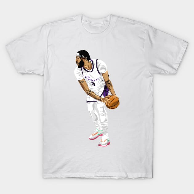 knnthmrctn Anthony Davis Lakers Women's T-Shirt