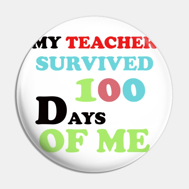 my teacher survived 100 days of me Pin by UrbanCharm