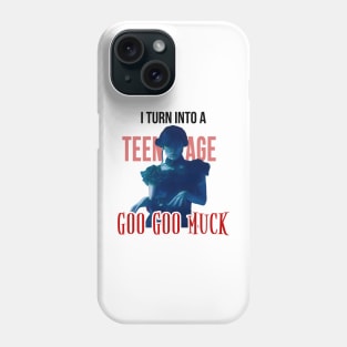 I turn into a teenage GOO GOO MUCK - The Cramps | Wednesday Addams Jenna Ortega Dance Netflix Phone Case