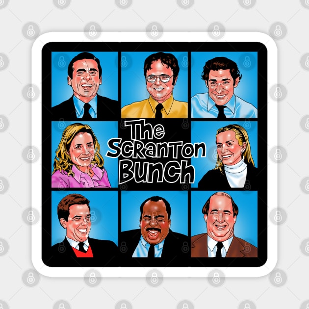 The Scranton Bunch Magnet by zerobriant