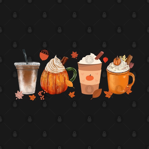 Pumpkin Spice Latte, Fall Coffee Pumpkin Spice by mansoury