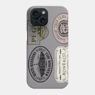 Burma's Colonial Badges and Logo Phone Case