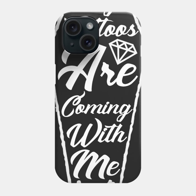 Inked Til Death Phone Case by DIAMONDSANDCROSSBONES