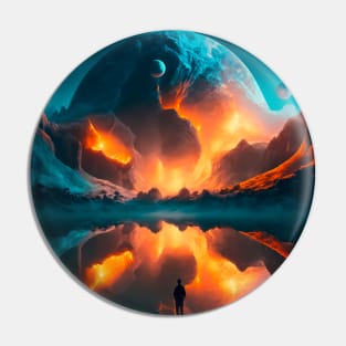 Magic in Chaos: Cosmic Landscapes Pin