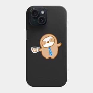 Cute Happy Father’s Day Best Dad Sloth Phone Case
