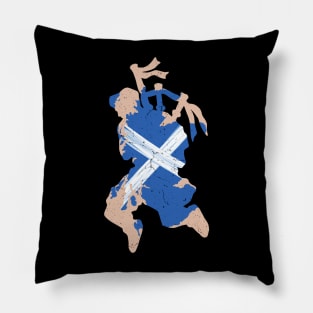 SCOTLAND BAGPIPER Pillow