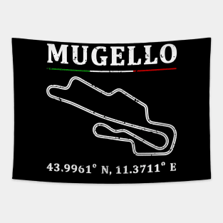 Mugello Racing Circuit Tapestry