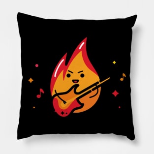 Fire with Rock'n'Roll Pillow