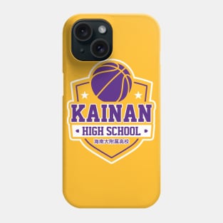 Basketball High School team logo2 Phone Case