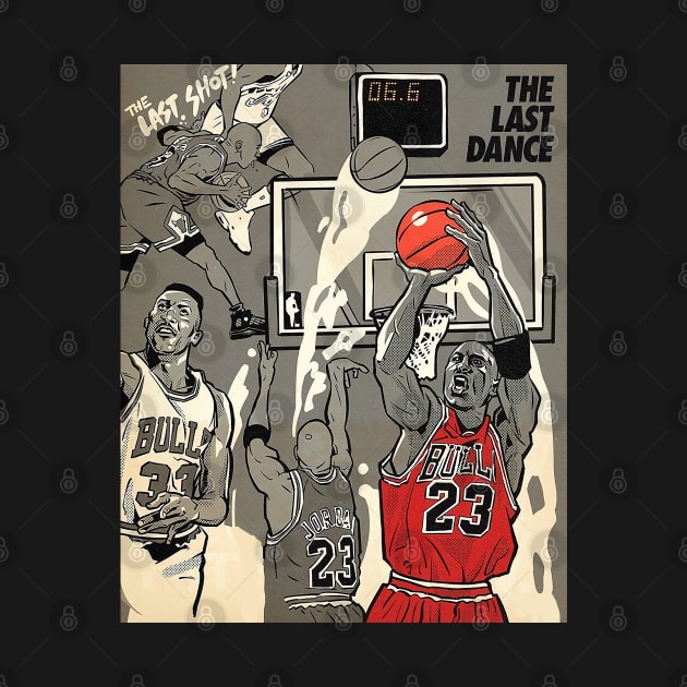 BASKETBALLART - MJ DANCE THE LAST DANCE by JORDAN-ART23