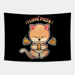 Love Pizza Tapestry