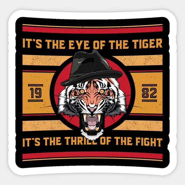 Eye of the Tiger Survivor Rocky T-Shirt