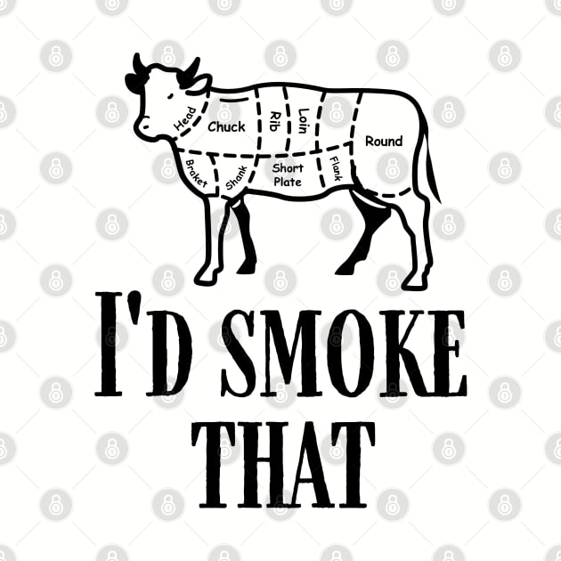 I'd Smoke That Cow BBQ by MalibuSun