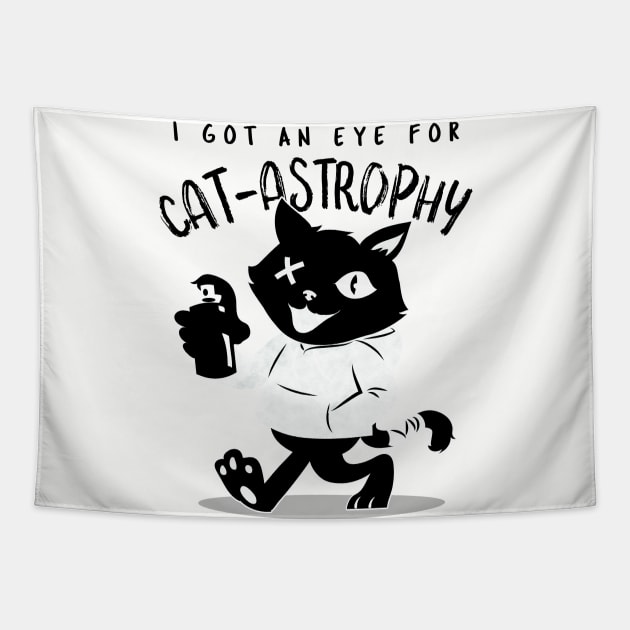 I Got An Eye For Catastrophy Tapestry by TeachUrb