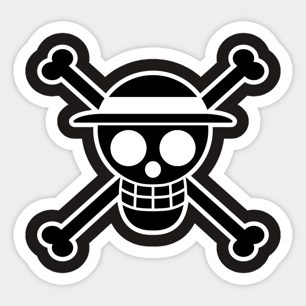 All Straw Hat Pirates Crew Logo Sticker for Sale by